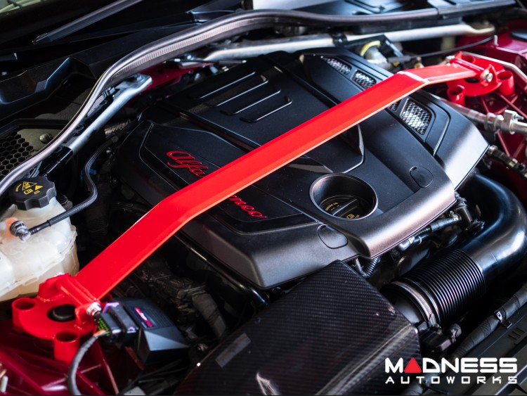 alfa, giulia, romeo, brace, strut, bar, mount, corsa, forza, cfp